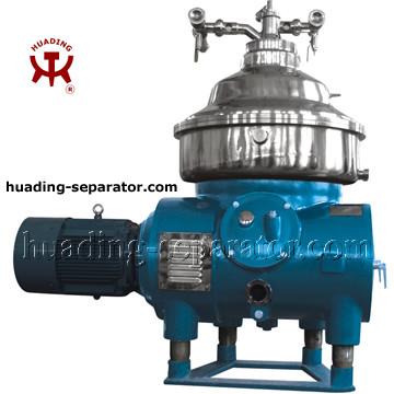 China Centrífuga de disco de grande capacidade Separador de biodiesel para tratamento de culturas de células de mamíferos à venda