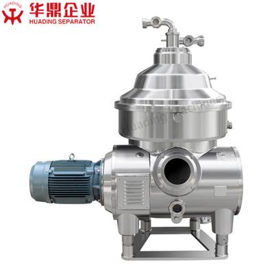 China Separador automático de la crema 500L/H y de la leche pila de disco de 2 fases Ss304 en venta