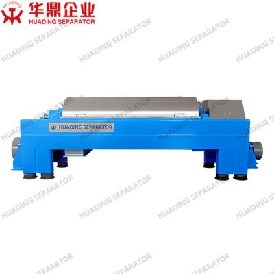 China Huading 2&3 phase horizontal screw discharging decanter centrifuge PLC control automatic operation for sale