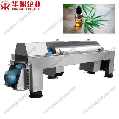 China CBD Small Decanter Centrifuge Screw 4kw  Oil Extraction for sale