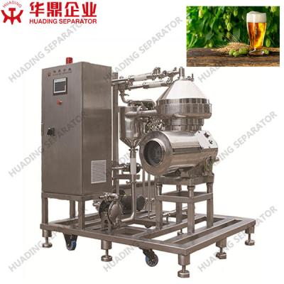 China PLC Yeast Centrifugal Separator Disk Stack Centrifuge Trub Wort for sale