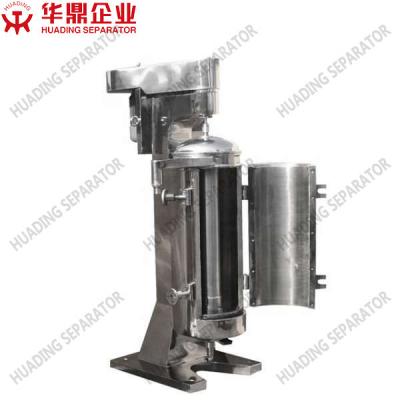 China Solid Liquid 0.75kw Stainless Steel Centrifuge GQ150 Tubular Bowl Centrifuge for sale