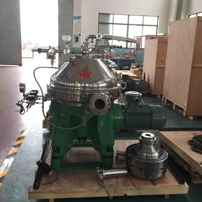 China Medium Biodiesel Self Cleaning Separator 220V Disk Stack Separator for sale