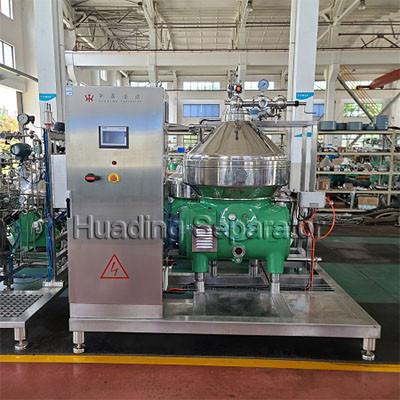 China Biodiesel Vegetable Oil Separator 90KW Solid Liquid Separator for sale