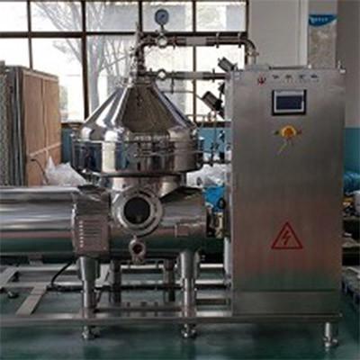 China Bebida centrífuga de aço inoxidável 5.5kw do separador do filtro 15000L/H à venda