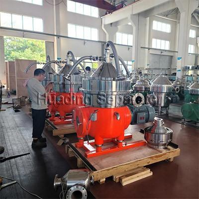 China Big Capacity 5.5kw Disc Bowl Centrifuge Solid SUS304 for sale