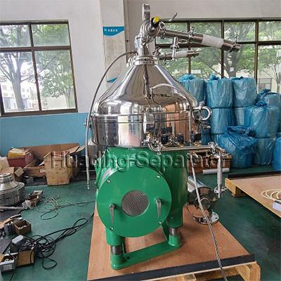 China Coffee 220v Centrifugal Filter Separator 200L/H Disc Bowl Centrifuge for sale