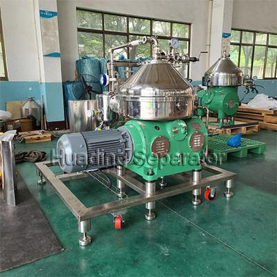 China Hot Wort Oxygen Isolated Centrifugal Filter Separator CIP Disk Stack Separator for sale