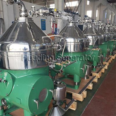 China 90KW Mineral Oil Separator Fish 7T H Medium Capacity Self Cleaning Bowl for sale