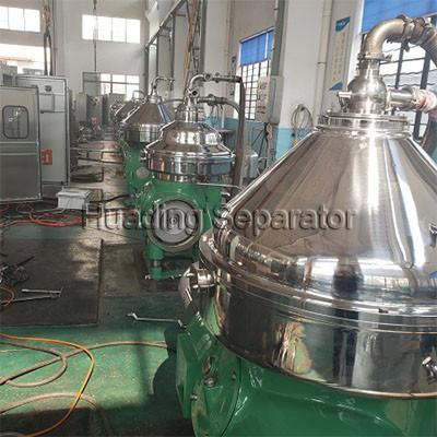 China 600l Yeast Centrifugal Separator Biodiesel Disc Type Centrifuge for sale