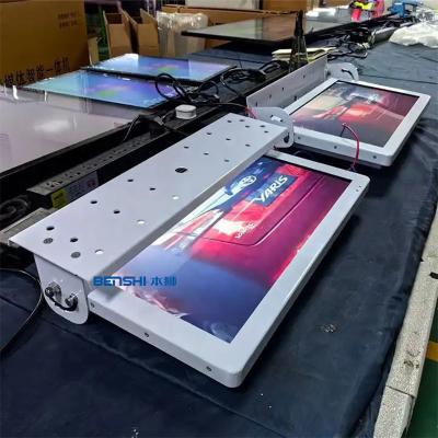 China 18.5 Inch Bus TV Monitor WiFi TFT Type 4G 5G Roof Mounted LCD Screen for sale