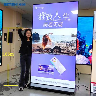 中国 100インチ 85インチ 75インチ 室内タッチスクリーンモニター キオスク 4k デジタルシグネージディスプレイ 販売のため