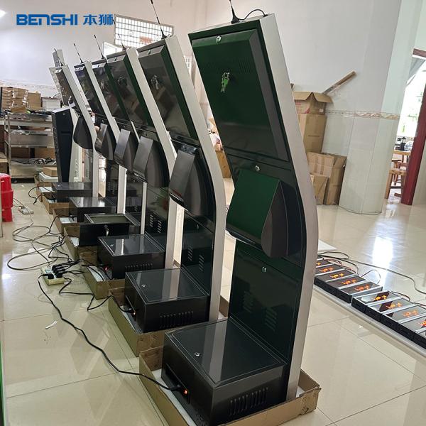 Quality Kiosk Queue Management System Ticket Dispenser With Calling Pan / LED Panel for sale