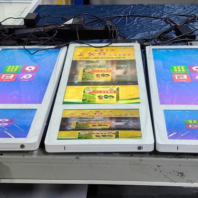 China Wifi Usb Lan 4g Elevador LCD Display Parede Montar LCD Digital Signage OEM Personalizado à venda