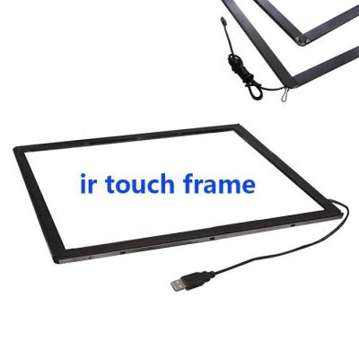 China 110-220V Digital Signage Components 20/40 Point Touch Screen Overlay Kit IR Multi Touch Frame for sale