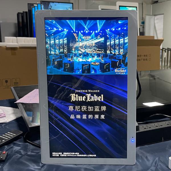 Quality Wall Mounted Elevator Advertising Screen HD WiFi Android Video Photo Display for sale