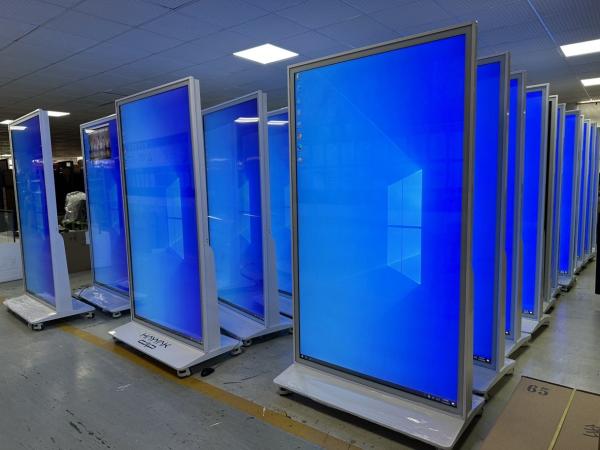 Quality 49" 55'' 65" 75" 85" Floor Standing Digital Signage TFT LCD Touch Screen Kiosk for sale