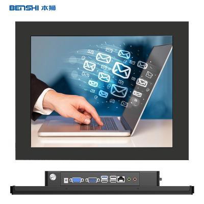 China 13.6 inch All In One Industrial PC Panel Resistive Touch Screen Te koop