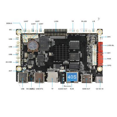 China LCD Advertising Digital Signage Components Android Mainboard A40i Motherboard for sale