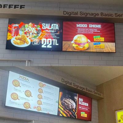 China 32 Inch 43 Inch Video Wall Digital Signage LED Poster Board Elevator Advertising Screen for sale