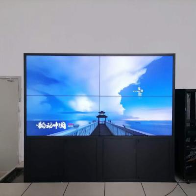 중국 2K 4K HD 좁은 베젤 비디오 벽, Mulit 스플라이싱 실내 디지털 메뉴 보드 판매용