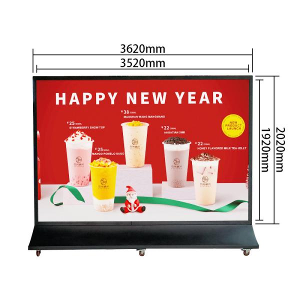 Quality Indoor 3M*2M Full Color P2.5 LED Screen Movable Advertising Display High for sale