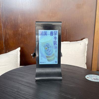 China 7 Inch Table Touch Screen LCD Display Menu Billborad Advertising Player Wity Battery zu verkaufen