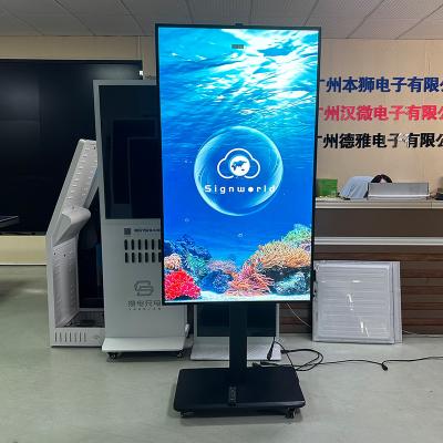 China High Brightness LCD Display Monitor Window Advertising Screen 2500 nit Digital Signage Sunlight Readable Window Facing Te koop