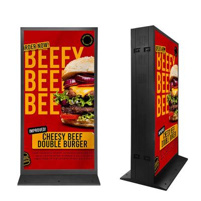 China Outdoor Led Video Display Movable P2.5 Led Display Screen Kiosk Customized Size Indoor Led Poster Advertising Digital à venda