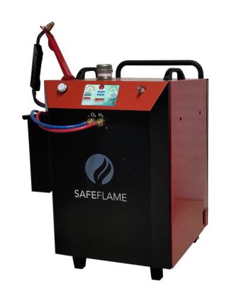 Китай Safeflame Oxygen Hydrogen Gas Flame Brazing Machine для рынка Соединенного Королевства продается