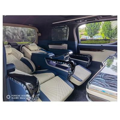 China HWHongRV  minibus vip car divider  for limousine van with the RV business class electrical seat for sale