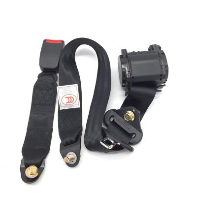 China Universal Adjustable 3 Point Retractable Car Bus Truck Safety Drivers Webbing Hug Seat Belt Hwhongrv CN;GUA HS-SB3 Luxury 135cm for sale