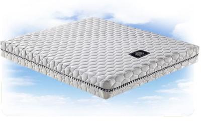 China White Knitted Fabric Twin Size Bed Mattress Coir Fibre With Spring Environmental for sale