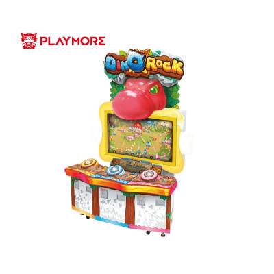 China 42 Inch Dino Rock Kids Coin Operated Game Machine Ticket Redemption Game Machine for sale