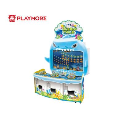 China OEM 250W Stand Up Fish Shooting Arcade Game Machine Three Player Coin Op Redemption for sale