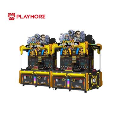 China Coin Operated 4 Player Arcade Machines Push Marbles Chips for sale