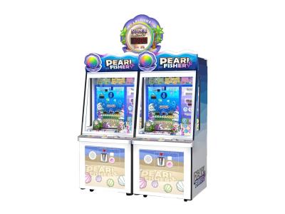 China 2 Player Kids Coin Ticket Pearl Fishery Arcade Machine Push Marbles For Amusement for sale
