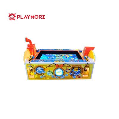 China 55 Inch LCD Screen Lottery Game Machine 4 Player For Children Scooping Fun for sale