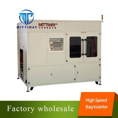 China High Speed Bag Maker Inserter 12ctn/Min - 14ctn/min L2500W1800H2200mm for sale