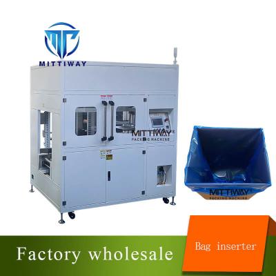 China Automatic Bag In Box Inserter Machine For Flour / Food Industry for sale