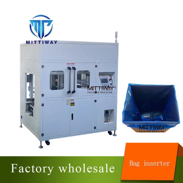 Quality Automatic Bag In Box Inserter Machine For Flour / Food Industry for sale