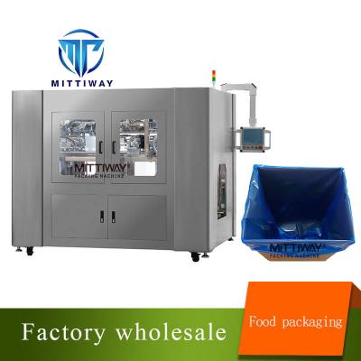 China 4~7ctn/Min Automatic Bag Inserter For Margarine Pack / Bagging Machine for sale