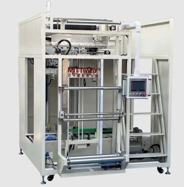 Quality Automatic  Bag Decuffer Sealer Machine L2200W1500H1800mm for sale