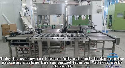 China Custom Shortening Packing Machine Automated Packaging Line for sale