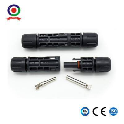 China 1500V DC IP67 Male And Female Industrial Electrical Connectors For Solar Project for sale