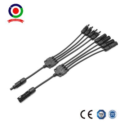 China OEM 1500V 4 To1 Branch Solar Panel Cable PV Connector New Energy Accessories for sale