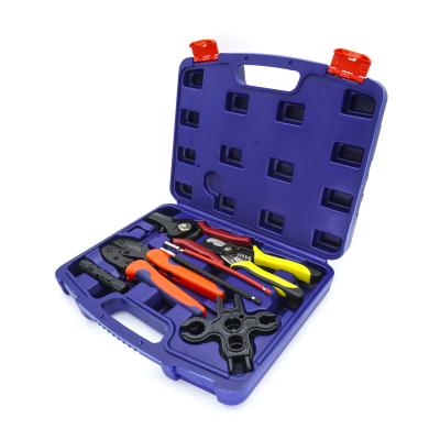 China Solar Ratcheting Wire Crimper Pliers For Heat Shrink Connectors for sale