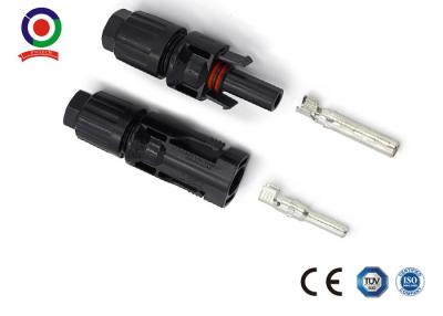 China Double Seal Ring Solar PV Connectors , Plug Socket Connector Wear Resisting for sale