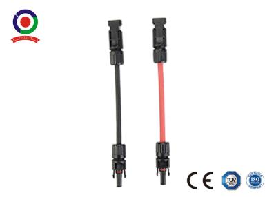 China UV Resistant 30A 4mm2 Solar Panel Extension Cable for sale