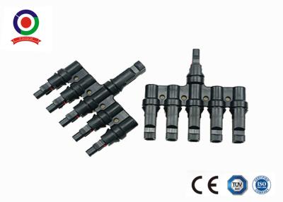 China PPO Male and female Gender  T branch connector for solar panel Application for sale